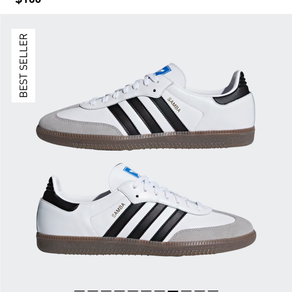 NWT Adidas OG Sambas